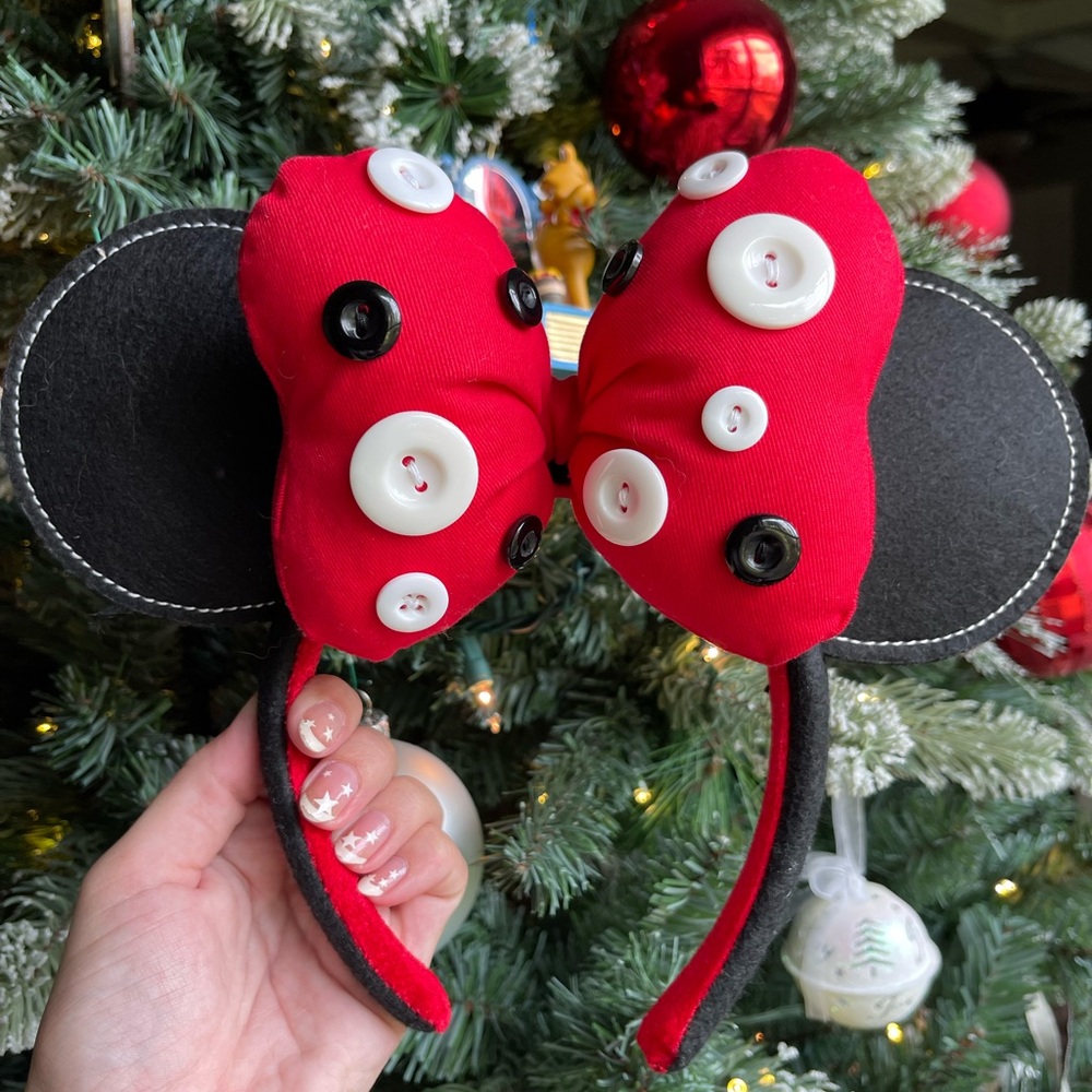 Minnie Ears Buttons